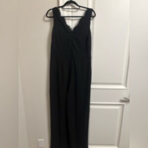 Ricki's Black Lace Jumpsuit